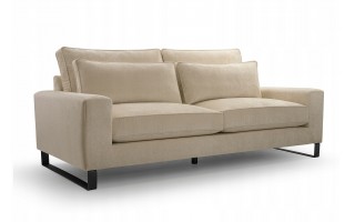 NOWOCZESNA kanapa sofa do salonu Cara / Corblack 221 cm