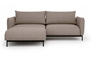 Narożnik, zestaw sofa + pufa BUENO 223cm z funkcją spania