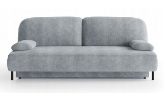 Nowoczesna kompaktowa rozkładana sofa kanapa TULU 200 cm obłe kształty