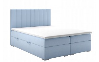 Łóżko tapicerowane kontynentalne160x200 HELIOS