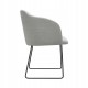 Fotel Krzesło CLIO SKI na metalowych nogach