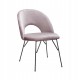 Fotel Krzesło ABISSO SPIDER na metalowych nogach