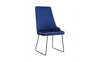 Fotel Krzesło CLOUD SKI na metalowych nogach