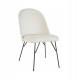Fotel Krzesło JULIETTE SPIDER na metalowych nogach