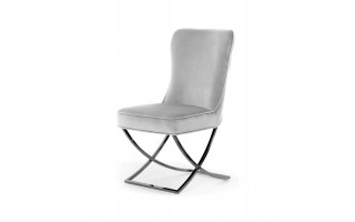 Krzesło SCARLET stylowe metalowa noga