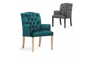 Krzesło / fotel GABRIEL drewniane nogi