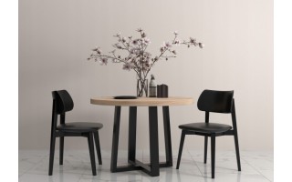 Zestaw stół 100x100 + 4 krzesła