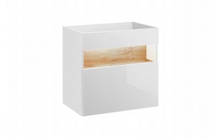 Biała szafka pod umywalkę INDIGO WHITE 820 - 60 cm