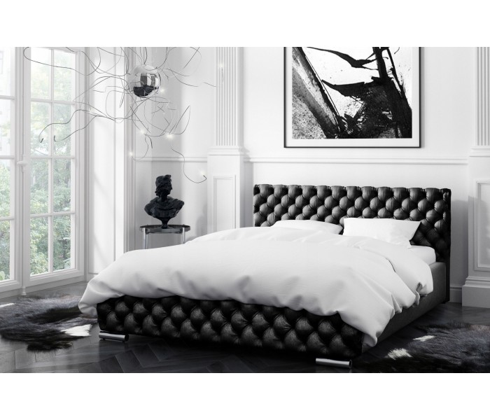 Łóżko tapicerowane Faro 160X200 z pojemnikiem