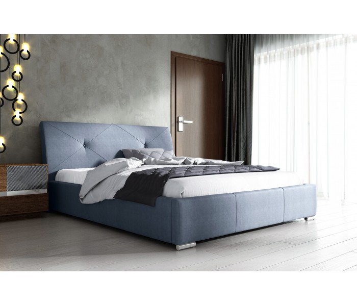 Łóżko tapicerowane MERANO 160X200 z pojemnikiem