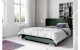 Łóżko tapicerowane Campo 160X200 z pojemnikiem