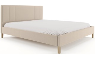 Łóżko sypialniane DELTA 140x200 na wysokich nóżkach
