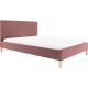 Proste łóżko tapicerowane OMEGA 180x200 do minimalistycznej sypialni