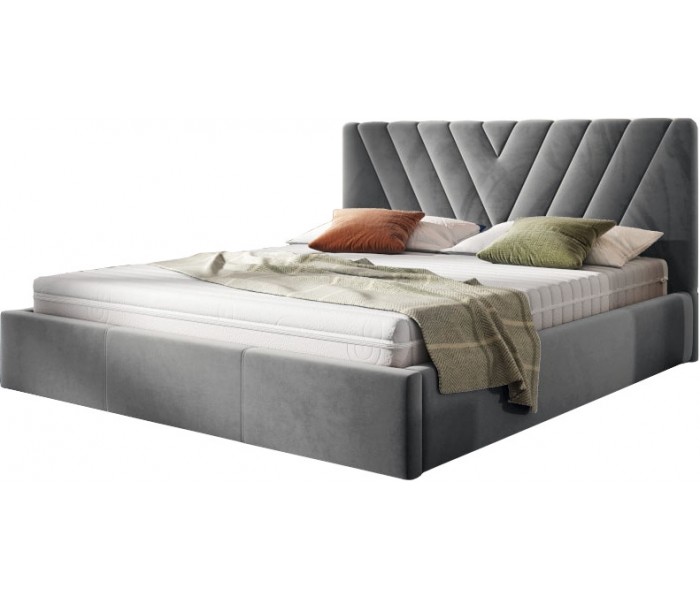 Eleganckie łóżko tapicerowane ROMARO 140x200
