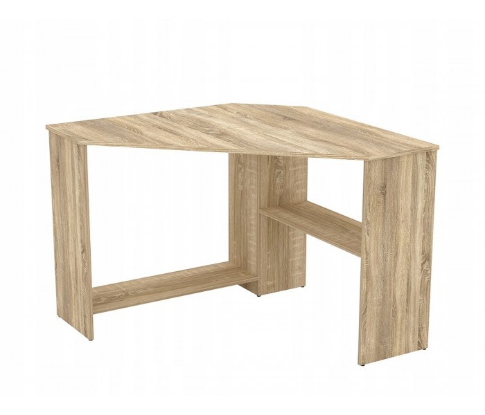 Klasyczne proste biurko narożne Rino 24F0LY03