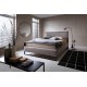 Łóżko tapicerowane 140x200 do loftowej sypialni