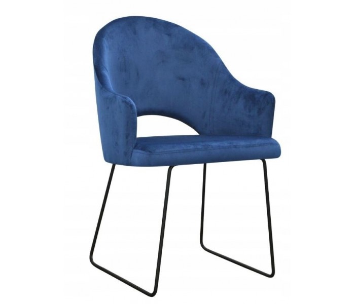 Fotel Krzesło Barro SKI na metalowych nogach