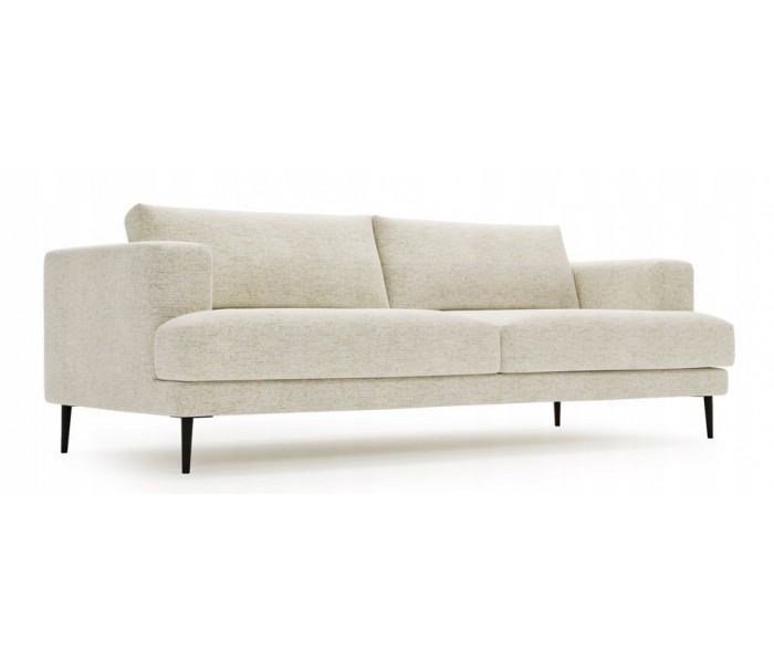 Dwuosobowa sofa na metalowych nóżkach Luxe 2