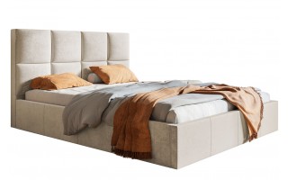 Łóżko tapicerowane TEO SLIM 140X200 z pojemnikiem